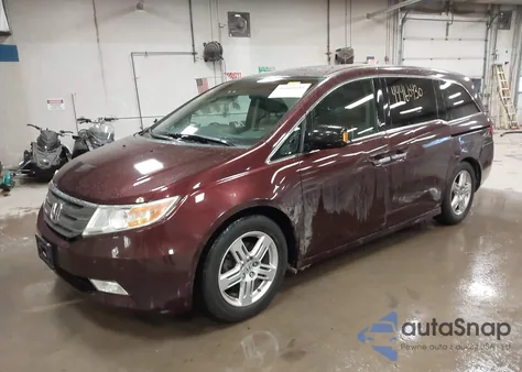 2012 Honda Odyssey Touring/Touring Elite z USA, uszkodzony, nr VIN 5FNRL5H90CB100071